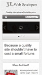 Mobile Screenshot of jlwebdev.com